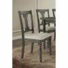 Set of 2 Wallace Side Dining Chair Weathered Blue Washed - Acme Furniture