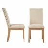 Set of 2 Amiford Nailhead Accent Dining Chair - Inspire Q Oatmeal 1 Set of 2 Amiford Nailhead Accent Dining Chair - Inspire Q Oatmeal -Dining Chairs And Benches Official Shop unnamed file 2867