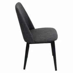 Set of 2 Tintori Mid-Century Modern Dining Chairs - LumiSource Black