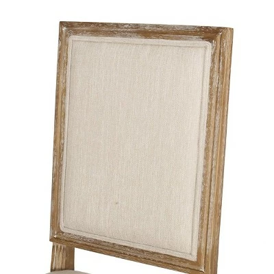 2pk Regina French Country Wood Upholstered Dining Chairs - Christopher Knight Home Black/gray 10 2pk Regina French Country Wood Upholstered Dining Chairs - Christopher Knight Home Black/gray - Image 8