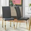 Set of 2 Uptown Dining Chair - Buylateral Black