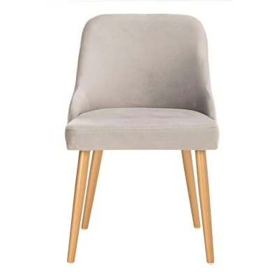 Set of 2 Lulu Upholstered Dining Chair - Safavieh Slate Blue 4 Set of 2 Lulu Upholstered Dining Chair - Safavieh Slate Blue - Image 2