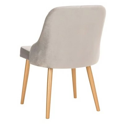 Set of 2 Lulu Upholstered Dining Chair - Safavieh Slate Blue 7 Set of 2 Lulu Upholstered Dining Chair - Safavieh Slate Blue - Image 5