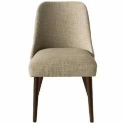 Geller Modern Dining Chair in Textured Linen - Project 62™ Off White -Dining Chairs And Benches Official Shop unnamed file 3171