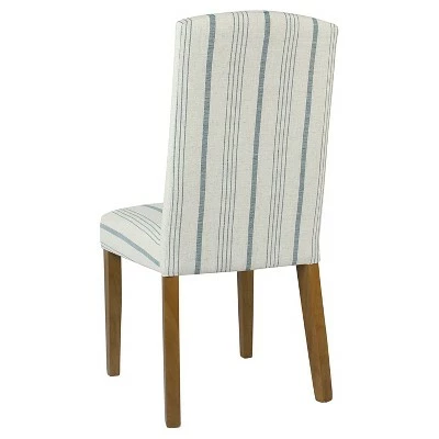 Arched Back Parsons Dining Chair - HomePop Stripe 5 Arched Back Parsons Dining Chair - HomePop Stripe - Image 3