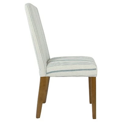 Arched Back Parsons Dining Chair - HomePop Stripe 6 Arched Back Parsons Dining Chair - HomePop Stripe - Image 4