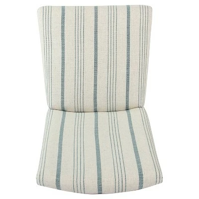 Arched Back Parsons Dining Chair - HomePop Stripe 7 Arched Back Parsons Dining Chair - HomePop Stripe - Image 5