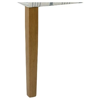 Arched Back Parsons Dining Chair - HomePop Stripe 9 Arched Back Parsons Dining Chair - HomePop Stripe - Image 7