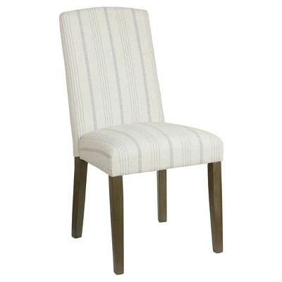 Arched Back Parsons Dining Chair - HomePop Stripe 13 Arched Back Parsons Dining Chair - HomePop Stripe - Image 11