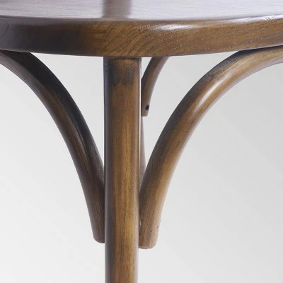 Set of 2 Chrystie Rattan Dining Chair - Christopher Knight Home Brown 4 Set of 2 Chrystie Rattan Dining Chair - Christopher Knight Home Brown - Image 2