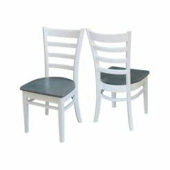 Set of 2 Emily Side Dining Chairs - International Concepts Black/cherry -Dining Chairs And Benches Official Shop unnamed file 3227