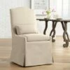 55 Downing Street Juliete Peyton Sahara Slipcover Dining Chair