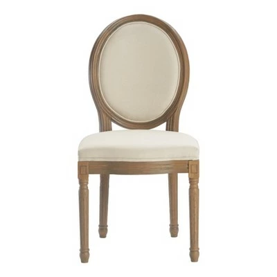 Set of 2 Elmhurst Round Side Chair Vintage Cream - Finch 4 Set of 2 Elmhurst Round Side Chair Vintage Cream - Finch - Image 2