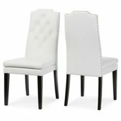 Set of 2 Dylin Modern and Contemporary Faux Leather Dining Chairs - Baxton Studio White 11 Set of 2 Dylin Modern and Contemporary Faux Leather Dining Chairs - Baxton Studio White -Dining Chairs And Benches Official Shop unnamed file 3341