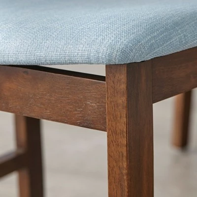 Set of 2 Tiara Dining Chairs - Buylateral Gray 5 Set of 2 Tiara Dining Chairs - Buylateral Gray - Image 3