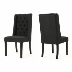 Set of 2 Blythe Tufted Dining Chairs - Christopher Knight Home Dark Gray 16 Set of 2 Blythe Tufted Dining Chairs - Christopher Knight Home Dark Gray -Dining Chairs And Benches Official Shop unnamed file 3494