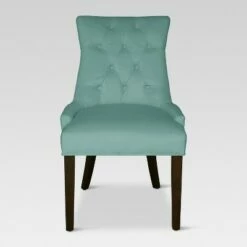 English Arm Dining Chair - Threshold™ Light Gray Velvet -Dining Chairs And Benches Official Shop unnamed file 3541