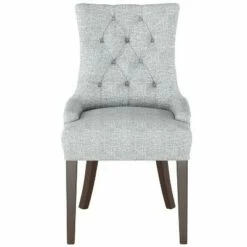 English Arm Dining Chair - Threshold™ Light Gray Velvet -Dining Chairs And Benches Official Shop unnamed file 3547