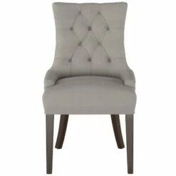 English Arm Dining Chair - Threshold™ Light Gray Velvet -Dining Chairs And Benches Official Shop unnamed file 3571