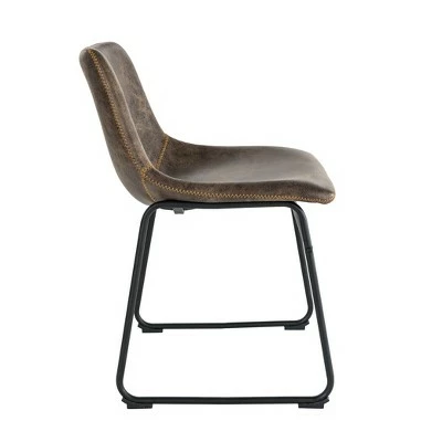 Set of 2 Jackson Dining Chair Brown - Finch 5 Set of 2 Jackson Dining Chair Brown - Finch - Image 3