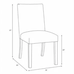 Velvet Parsons Dining Chair - Threshold™ Blush Velvet -Dining Chairs And Benches Official Shop unnamed file 3669