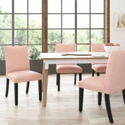 Velvet Parsons Dining Chair - Threshold™ Blush Velvet -Dining Chairs And Benches Official Shop unnamed file 3670