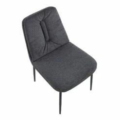 Set of 2 Smith Contemporary Dining Chairs - LumiSource Black/charcoal -Dining Chairs And Benches Official Shop unnamed file 3731