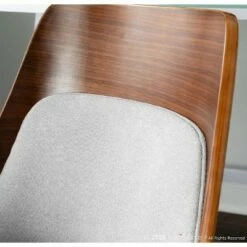 Anabelle Mid Century Modern Dining, Accent Chair - LumiSource Gray -Dining Chairs And Benches Official Shop unnamed file 3745