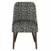 Geller Modern Dining Chair in Patterns - Project 62™ Gray/white