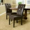 Taylor Bonded Leather Dining Chair Set 2ct - Christopher Knight Home Brown 2 Taylor Bonded Leather Dining Chair Set 2ct - Christopher Knight Home Brown -Dining Chairs And Benches Official Shop unnamed file 3824