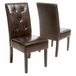 Taylor Bonded Leather Dining Chair Set 2ct - Christopher Knight Home Brown 11 Taylor Bonded Leather Dining Chair Set 2ct - Christopher Knight Home Brown -Dining Chairs And Benches Official Shop unnamed file 3827
