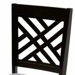 4pc Caron Finished Wood Dining Chairs - Baxton Studio Gray -Dining Chairs And Benches Official Shop unnamed file 3842