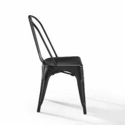 Set of 2 17" Amelia Metal Chair Matte Black - Crosley -Dining Chairs And Benches Official Shop unnamed file 3888