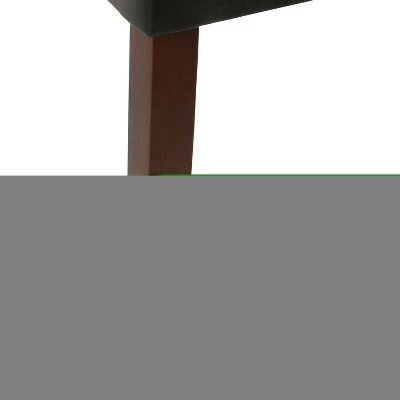 Set of 2 Parsons Dining Chair Faux Leather - Homepop Brown 7 Set of 2 Parsons Dining Chair Faux Leather - Homepop Brown - Image 5