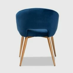 Vianne Velvet Upholstered Metal Dining Chair Navy Blue/Gold - Baxton Studio -Dining Chairs And Benches Official Shop unnamed file 399