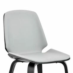 Brinley Faux Leather Dining Chair - Armen Living Walnut/gray -Dining Chairs And Benches Official Shop unnamed file 3998