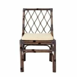 Amery Rattan Dining Chair Gray - East At Main