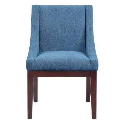 Monarch Dining Chair - OSP Home Furnishings Navy 3 Monarch Dining Chair - OSP Home Furnishings Navy