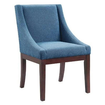 Monarch Dining Chair - OSP Home Furnishings Navy 8 Monarch Dining Chair - OSP Home Furnishings Navy - Image 6