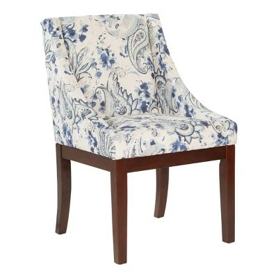Monarch Dining Chair - OSP Home Furnishings Navy 9 Monarch Dining Chair - OSP Home Furnishings Navy - Image 7