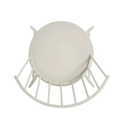 Set of 2 Irelyn High Back Windsor Classic Dining Chairs - Inspire Q Silver 5 Set of 2 Irelyn High Back Windsor Classic Dining Chairs - Inspire Q Silver - Image 3