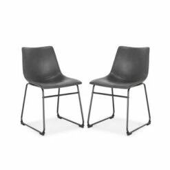 Edgemod Set of 2 Lakewood Dining Chair - Poly & Bark Gray -Dining Chairs And Benches Official Shop unnamed file 4263