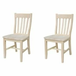 Set of 2 Cafe Chairs - International Concepts Wood/black -Dining Chairs And Benches Official Shop unnamed file 4273