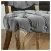 Bates Tufted Dining Chair Set 2ct - Christopher Knight Home Gray
