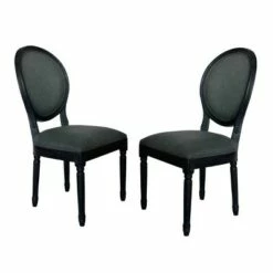 Set of 2 Hiro Traditional Dining Chair - Christopher Knight Home Dark Gray -Dining Chairs And Benches Official Shop unnamed file 4379