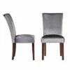 Set of 2 Quinby Upholstered Parson Dining Chairs - Inspire Q Gray Velvet -Dining Chairs And Benches Official Shop unnamed file 4387