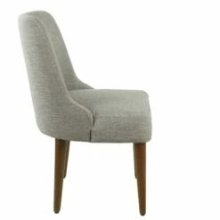 Hemet Gayle Side Chair Woven Gray - HomePop