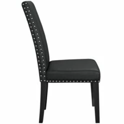 Parcel Dining Vinyl Side Chair - Modway Black -Dining Chairs And Benches Official Shop unnamed file 4419