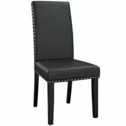 Parcel Dining Vinyl Side Chair - Modway Black -Dining Chairs And Benches Official Shop unnamed file 4423