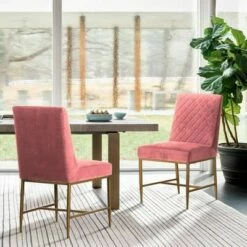 Set of 2 Memphis Dining Chairs - Armen Living Blue Velvet/accent Brass 21 Set of 2 Memphis Dining Chairs - Armen Living Blue Velvet/accent Brass -Dining Chairs And Benches Official Shop unnamed file 4485